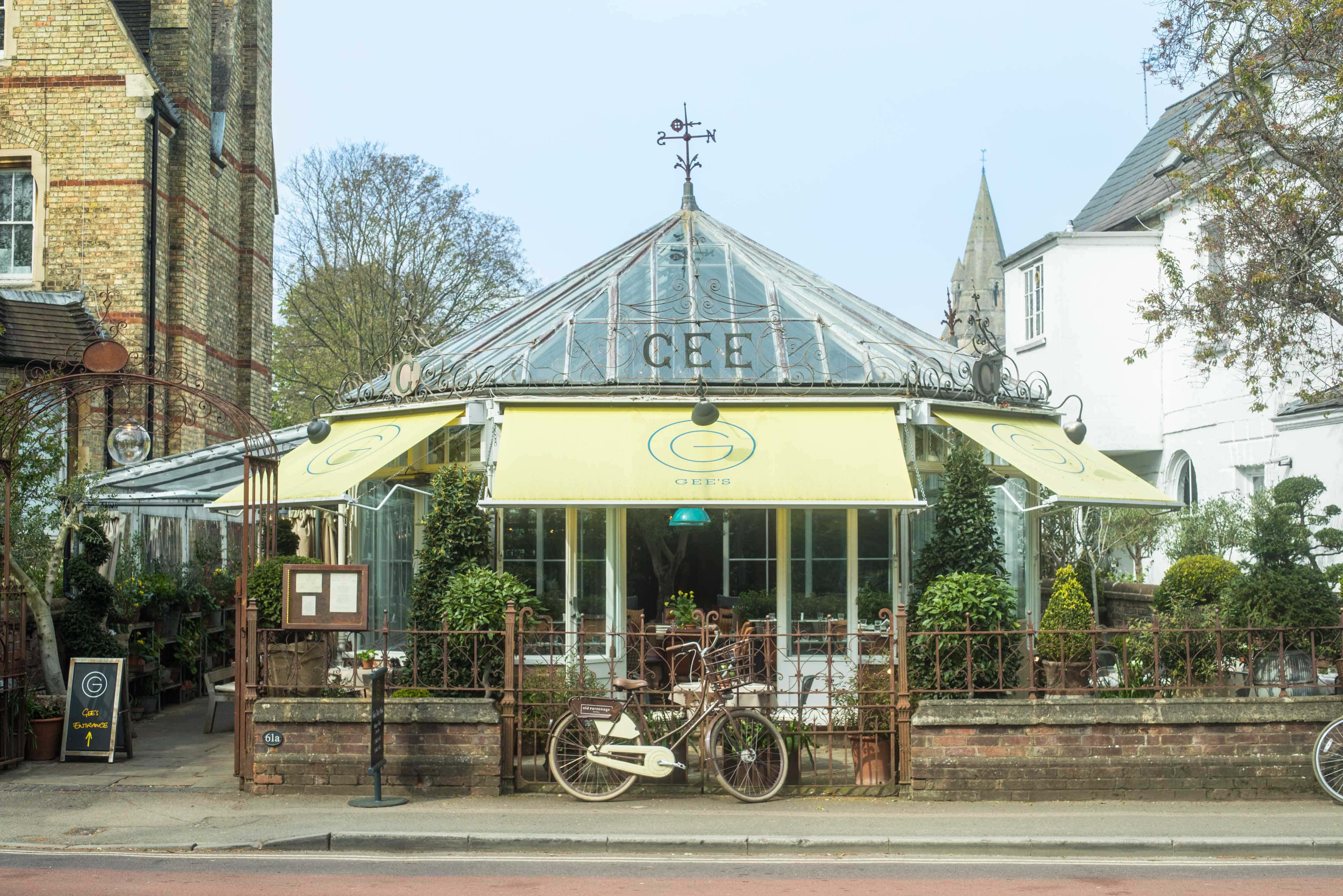 0010 - 2019 - Gees Restaurant & Bar - Oxford - High Res - Facade Spring - Web Hero