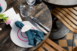 A7R08904 - 2023 - Gees Restaurant & Bar - Oxford - High Res - Wedding Glasshouse Exclusive Use Table Setup Detail - Web Feature