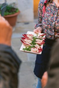 dsc (122) - 2022 - Gees Restaurant & Bar - Oxford - High Res - Mogford Prize Party Food Canapes - Web Feature